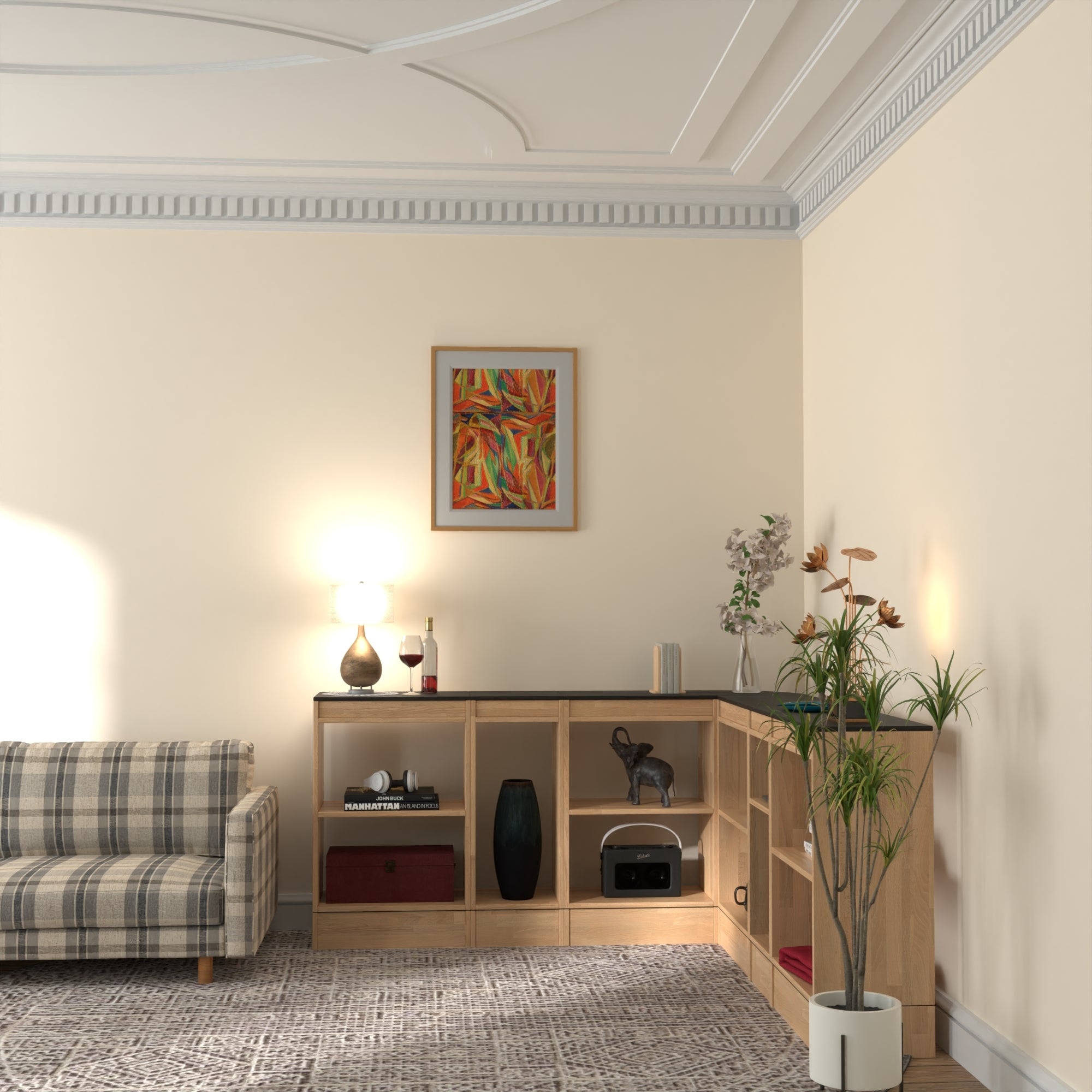 Corner Shelf - Counter